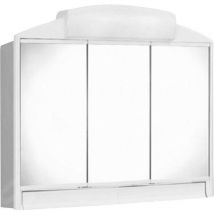 Aqualine - Rano - Armoire de toilette 590x510x160 mm, blanc 541302