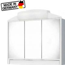 Aqualine - Rano - Spiegelschrank 59x51x16 Cm, Weiß 541302