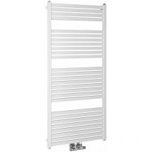 Scaldasalviette - Scaldasalviette Tondi 60x133 cm, allacciamento centrale, bianco DT480T - Aqualine