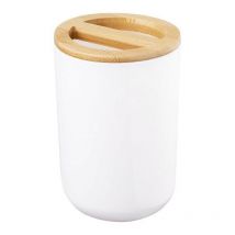 Aqualine - Snow - Coupelle pour brosses à dents et dentifrice, blanche 7580