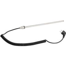 Tiges de chauffage - Résistance électrique sans thermostat, 400 w, noir LT90400B - Aqualine