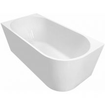 Aqualine - Vasche da bagno - Vasca da bagno ad angolo Tibera, 170x80 cm, sinistra, bianco E1026