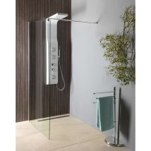 Walk-In - Duschabtrennung 110x190 cm, Klarglas WI111 - Aqualine