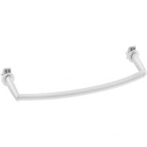 Zubehör - Handtuchhalter für Heizelemente, Länge 430 mm, weiß IDO-50 - Aqualine