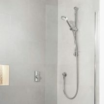 Aqualisa Showers - Aqualisa Visage q Thermostatic Smart Shower Concealed Adjustable Head Gravity