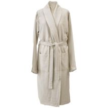 Aquanova Brooklyn - Badjas - Gots Cotton - M - Desert