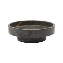 Aquanova Porto Porte Savon Sur Pied - Large - Black