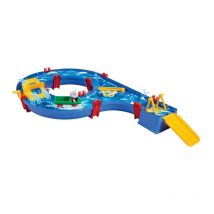 Aquaplay - smoby Circuit aquatique Set Amphie + 1 bateau + 2 figurines