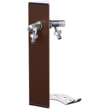 Aquapoint Wandbrunnen Wall Triangle Aus Bronzefarbenem Metall