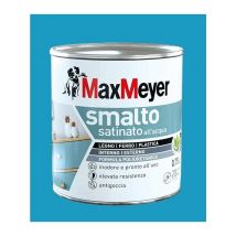 Max Meyer - Aquarelle Satinée Turquoise Fumée Émail 0,75Lt