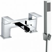 Aquariss - Bathroom Mixer Monobloc Tap with Handheld Shower Head Bath Shower Tap