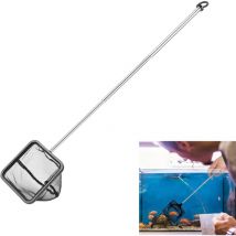 Aquarium Net,Épuisette Télescopique,Mini Réglable Poissons Télescopiques Net,Épuisette de Pêche avec Poignée Extensible,Epuisette de Pêche Pliable