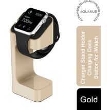 Aquarius - Charger Stand Holder Charging Dock Station for Watch, Gold - Gold