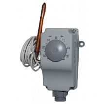 Aquastat boitier capillaire 1.5 m avec réglage externe de 35 degré c à 35 degré c