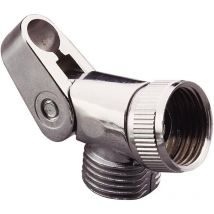 72381 7 - Raccordo per doccetta a mano, in metallo, cromato - Aquasu