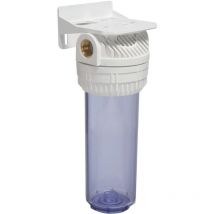 Aquawater - 3700350805146 Porta Singola Cartuccia del Filtro Nudo-Formato Standard 10 ', None, 1 Unità (Confezione da 1)