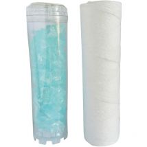 105010 - Performance Kit - Set di 2 cartucce: 1 filtro a spirale e 1 per filtrare le impurità dell'acqua. Per vasca standard da 10' - Durata della