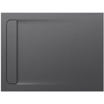 Roca - Receveur de douche extra plat en Stonex Aquos - 1200x900mm - Gris Ardoise