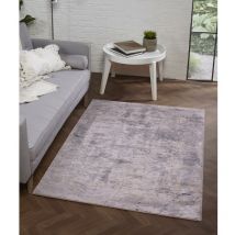 Lord Of Rugs - Arabella Hazy Modern Abstract Distressed Quality Grey in 160 x 230 cm (5'3'x7'7')