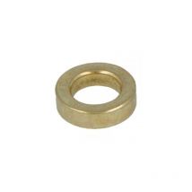 Amig - Blister de 10 arandelas con pernio 403-405 11x2,5mm grosor de 9,5mm latonado 29030