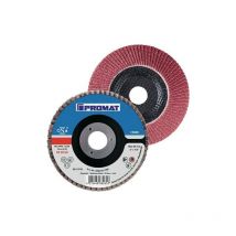 Disco abrasivo de láminas diám. 115 mm granulación 80 cónico