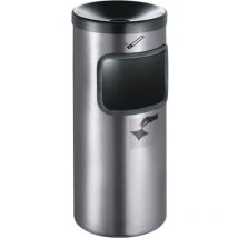 TKG - Arandela de seguridad mural Ø180xH410mm plata nueva con dispositivo basculante