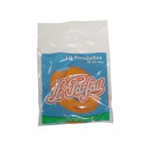 Juego de 10 arandelas de goma para tarros de vidrio de 8,5 cm - 612100 Le Parfait