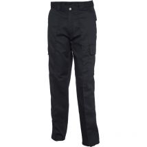Arbeits-cargohose Schwarz 44 245 G/m² 65 % Polyester Normal Geschnitten