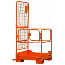Arbeitsbühne Personenkorb Gabelstapler 100x100 cm 2 Personen Staplerbühne 300 kg