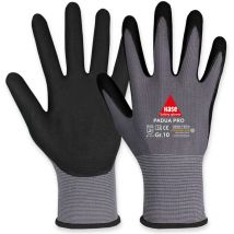 Arbeitshandschuhe, Padua Pro, EN388, en 420, grau/schwarz, Größe 11 - Hase Safety Gloves