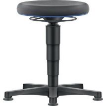 Drehhocker Bodengleiter Supertec schwarz Sitzhöhenverstellung 450-650 mm Supertec