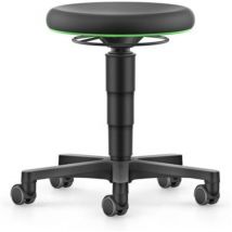 Drehhocker Integralschaum Sitzhöhe 450 - 650 mm mit Rollen - Bimos