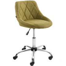 CLP Arbeitshocker Lazio – Drehstuhl mit Kunstleder- oder Stoffbezug – Höhenverstellbar 71-82 cm – 120 kg belastbar – 360° drehbar