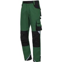 Arbeitshose Lang Motion Tex Plus 7614 Grün / Schwarz Gr. 110 Nitras