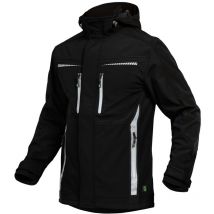 Leibwächter Sommer-Softshelljacke Herren flexs Gr. xs schwarz