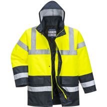 Parka Portwest Traffic Zweifarbig Gelb / Marine T.5XL S466YER5XL
