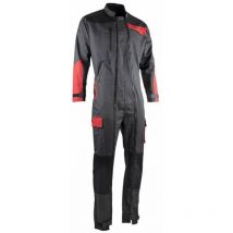Sesam-Overall LMA Dunkelgrau/Schwarz/Rot T.5 - 4130