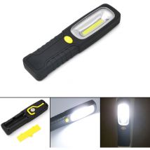 Alovez - Arbeitsleuchte Inspektionslampe LED-Taschenlampe Wasserdichte Außenbeleuchtung mit Magnet mit Anti-Fall-Haken