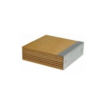 Bedrunka+hirth - Arbeitsplatte Tiefe 900, Buche Multiplex mit Stahlkante Maße in mm (BxTxH): 1000 x 900 x 40