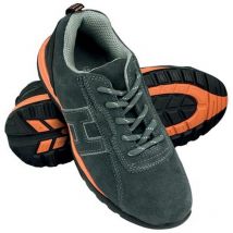 Arbeitsschuhe sb sra Halbschuhe Wildleder grau/orange 45
