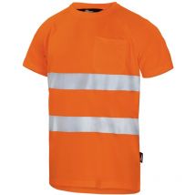 Triuso Vizwell Warnschutz-T-Shirt VWT1A Gr. 5XL orange