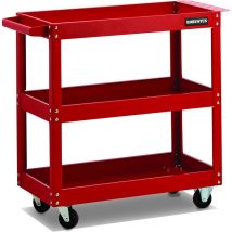 Garden Friend Werkzeugwagen 3 Etagen mit Rädern Maße 70x35x73 h cm