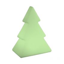Moovere - pinus 160 Árbol de Navidad Iluminado sin Cables. Decoración con Batería Recargable. Luz rgb con Mando a Distancia. Hecha de Polietileno en