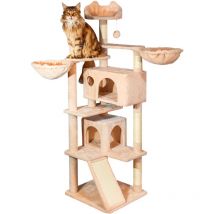 Rbol de gato beige h 165 cm Paitsy
