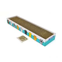 Gratte-chat avec cataire taby cat 48x13x5cm Nayeco