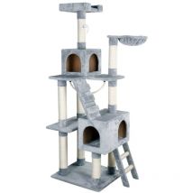 Kerbl - Arbre à chat Square 178 cm Gris clair
