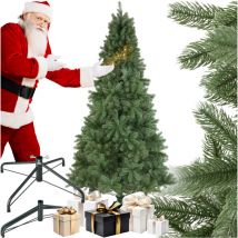 Tectake - Arbre de Noël artificiel dancer avec aiguilles moulées par injection -