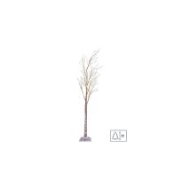Arbre De Noël Enneigé De 150 Cm Avec Lumières Led