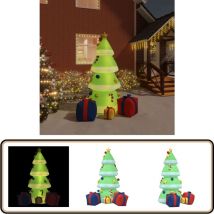 Vidaxl - Arbre de Noël gonflable avec led 240 cm - Sapin De Noel Gonflable - Arbre De Noel Lumineux - Decoration Noel Exterieur - Decoratons Festives