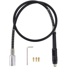 Jeffergarden 42in perceuse électrique arbre d'extension meuleuse électrique mandrin de câble flexible accessoire d'outil rotatif